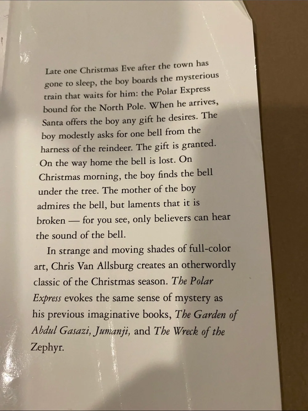 “The Polar Express,”